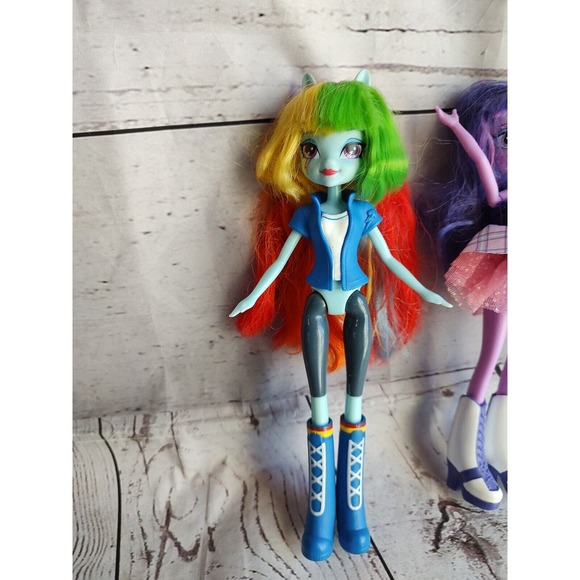 Twilight Sparkle & Rainbow Dash My Little Pony Equestria Girls Doll - Picture 2 of 7
